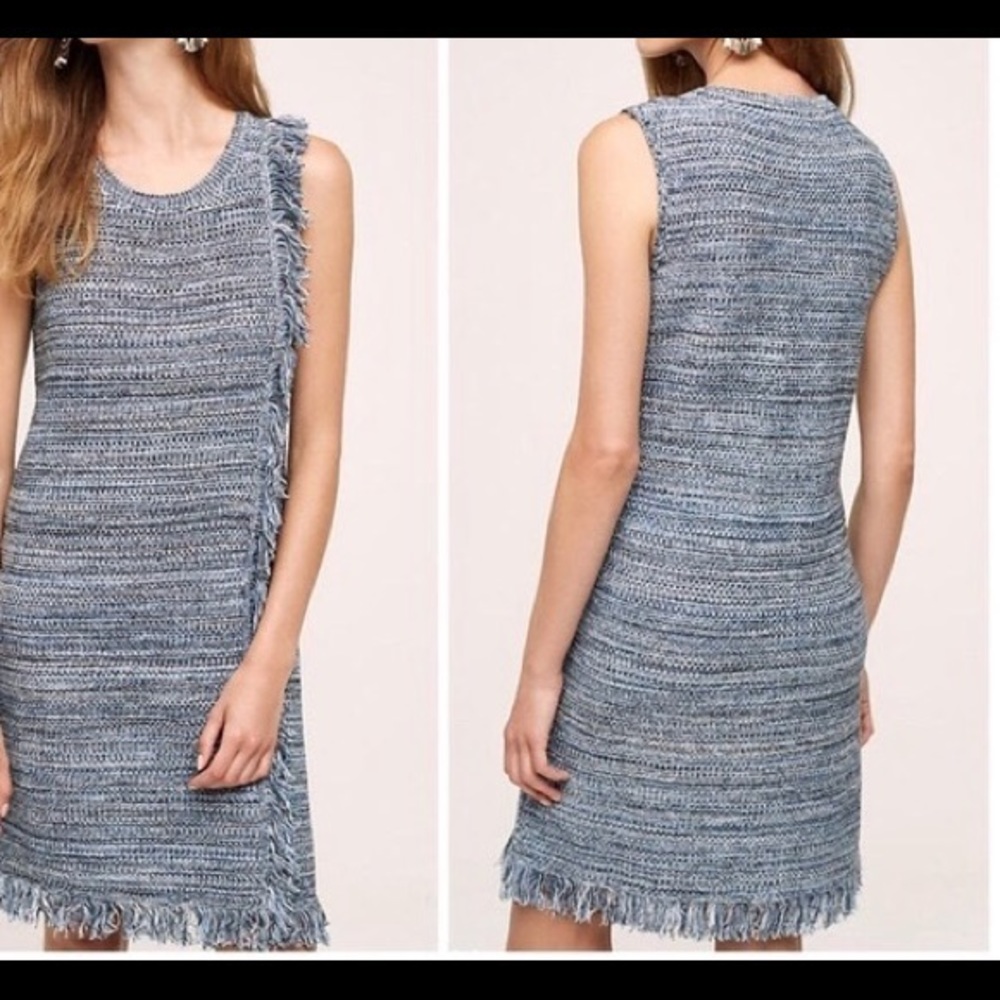 •Anthropologie•Holding Horses Fringe Sweater Dress